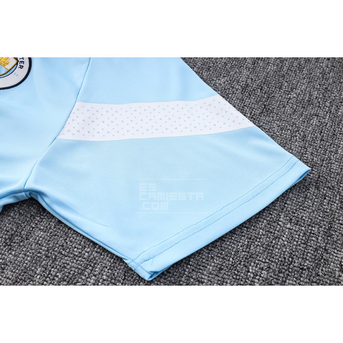 Camiseta Polo del Manchester City 2022-23 Azul - Haga un click en la imagen para cerrar